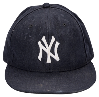 2014 Brian McCann Game Used New York Yankees Cap (MLB Authenticated & Yankees-Steiner)